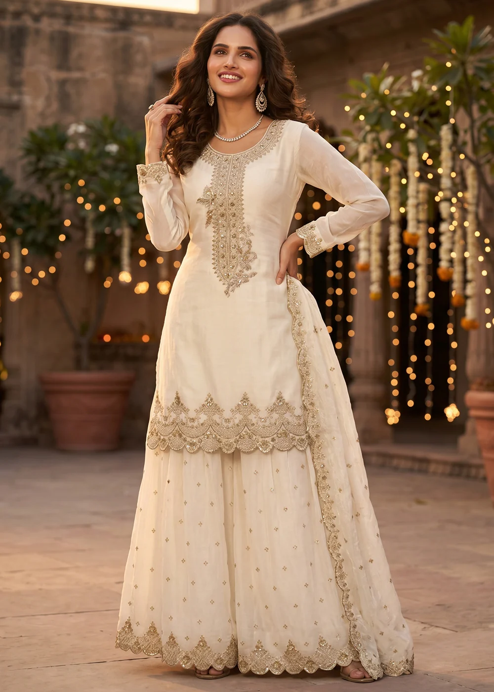 White Salwar Suits in Australia & New Zealand
